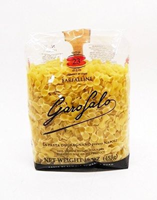 Garofalo No.23 Farfalline Semolina Pasta - 16 oz (2 Pack)