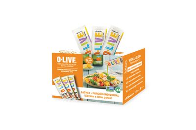 O-Live &amp; Co. Premium 100% Extra Virgin Olive Oil Single Serve Packets - Pack of 50 -Cold Pressed - Salad Dressing - Kosher - Non GMO - Vegan