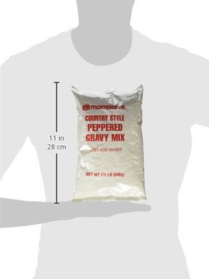 Morrison's Country Style Peppered Gravy Mix 1 1/2 Lb. Just Add Water - Large &amp; Small Batch Instructions