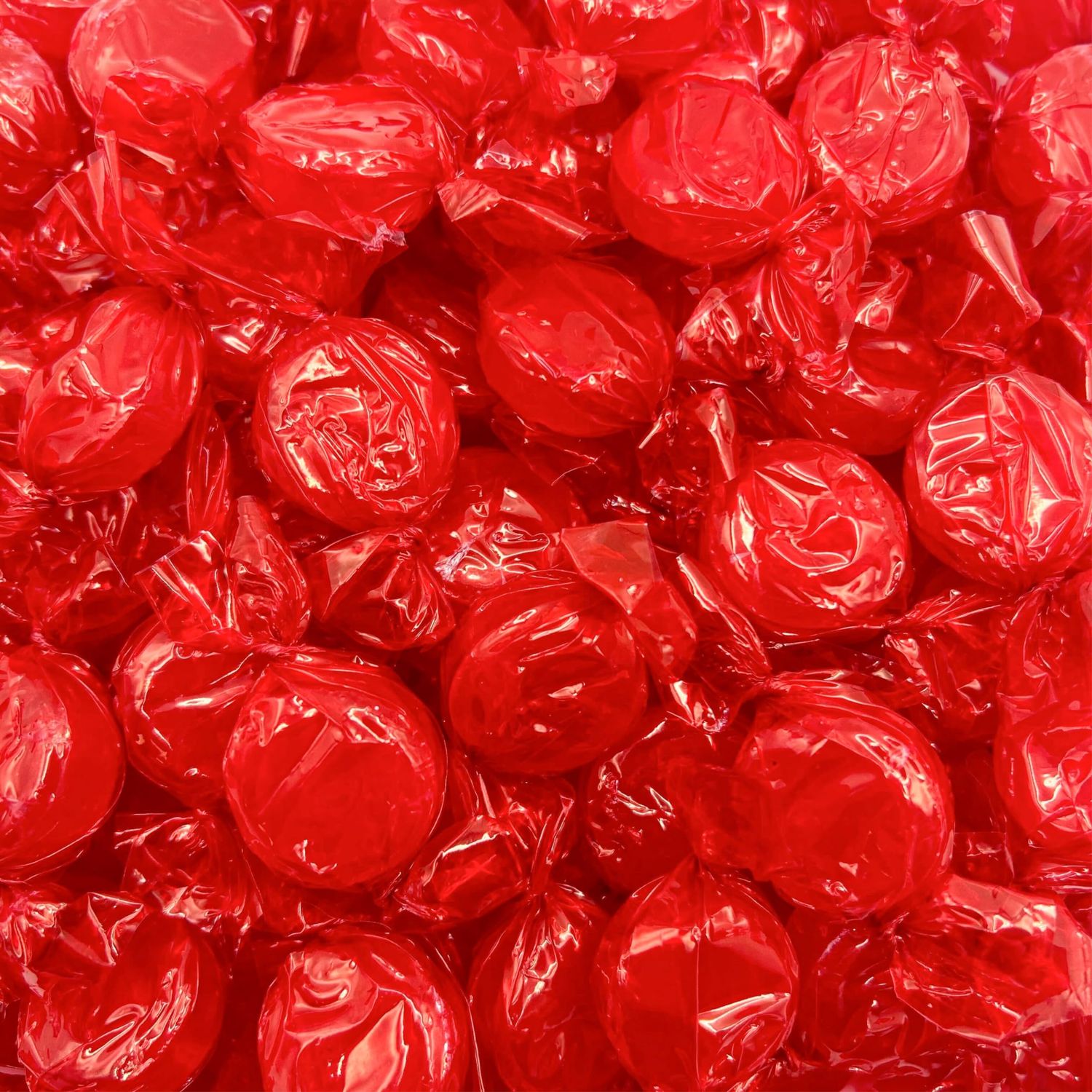 Christmas Cinnamon Discs Hard Candy, Individually Wrapped (1 Pound Bag - Approx. 75 Count)