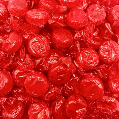 Christmas Cinnamon Discs Hard Candy, Individually Wrapped (1 Pound Bag - Approx. 75 Count)