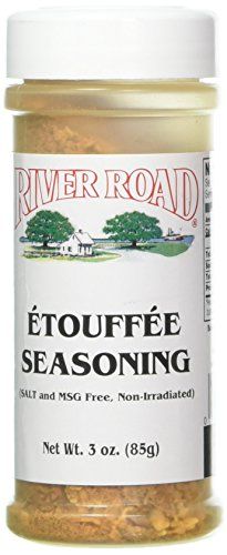 River Road Etouffee Seasoning, 3 Ounce Shaker (Salt-Free, No MSG Blend)