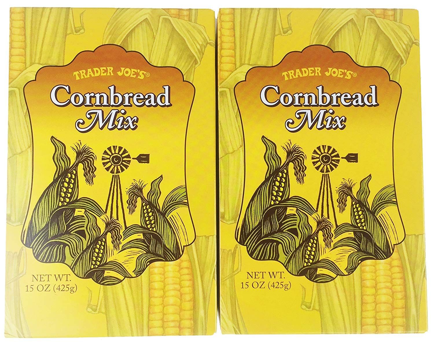 Trader Joe&#39;s Cornbread Mix 15 oz (Pack of 2)