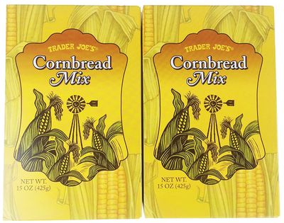 Trader Joe&#39;s Cornbread Mix 15 oz (Pack of 2)