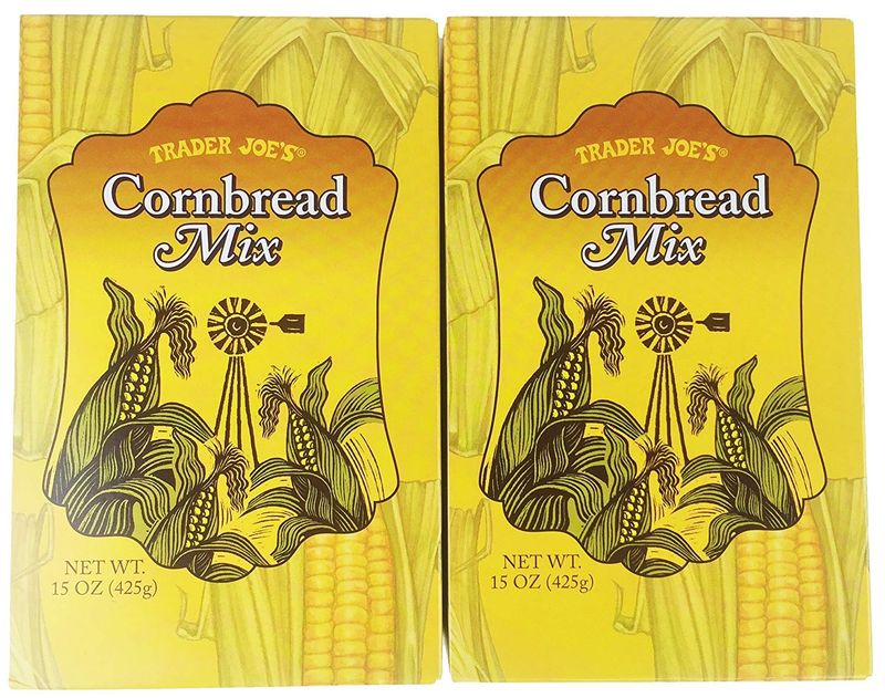 Trader Joe&#39;s Cornbread Mix 15 oz (Pack of 2)