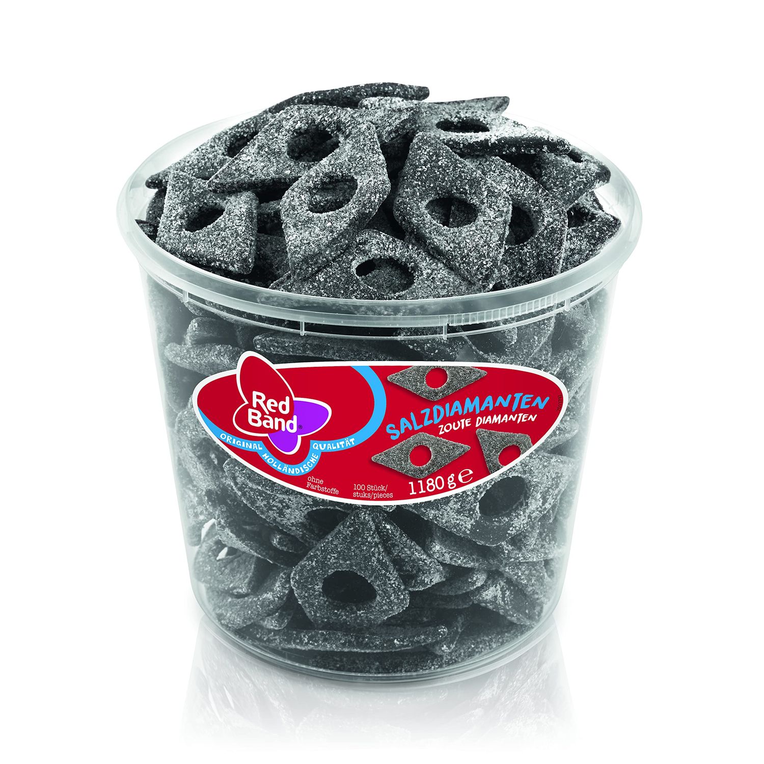 Red Band Salty Diamonds / Salzdiamanten (Sweet) 14 Oz Dose