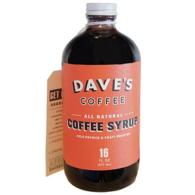 Dave&#39;s 16 Oz Original All Natural Cold Brewed Coffee Syrup