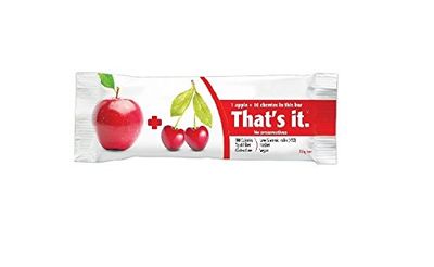 That&#39;s it Fruit Bars, Apple and Cherry, Pack of 24 (2 Cases)