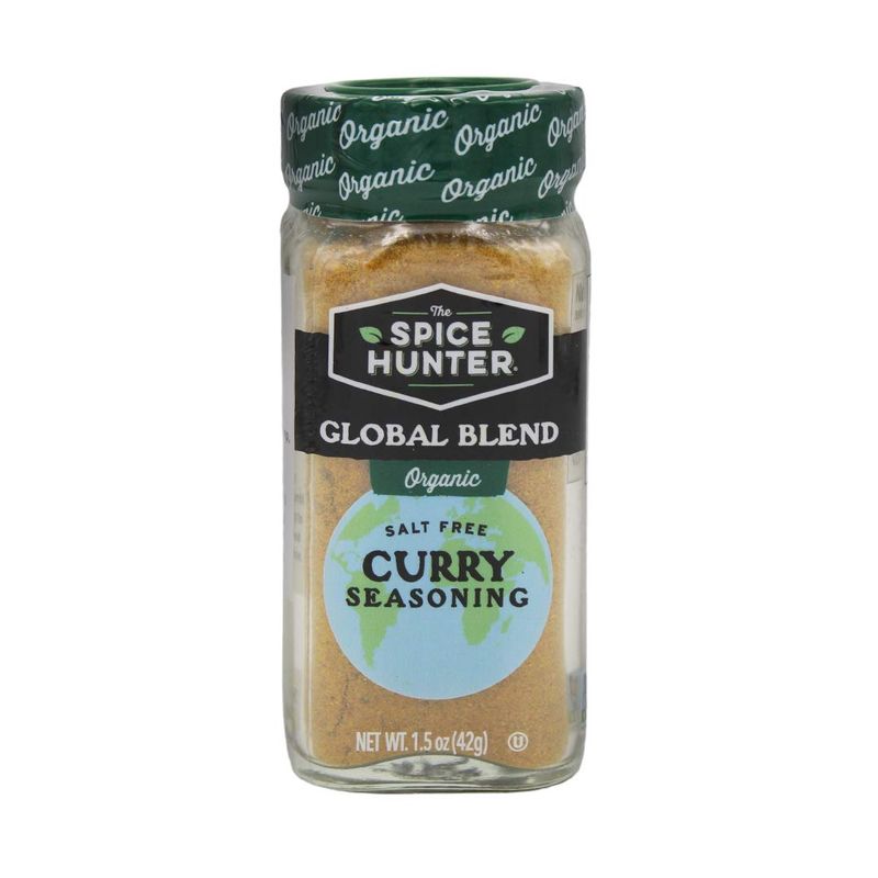 The Spice Hunter Curry Seasoning, Organic, 1.5-Ounce Jar