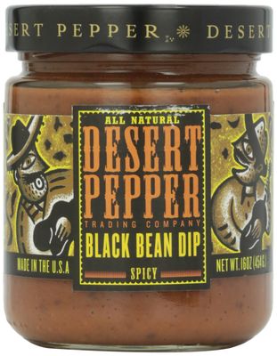 Desert Pepper Trading Company, Spicy Black Bean Dip, 16 oz