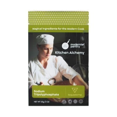 Pure Sodium Tripolyphosphate  Non-GMO Gluten-Free Vegan OU Kosher Certified (Molecular Gastronomy) - 50g/2oz