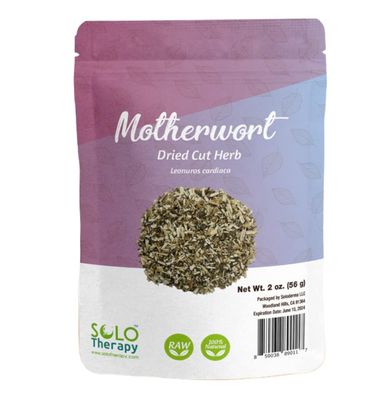 Motherwort Herb 2 oz, Leonuros cardiaca, Resealable Bag, Motherwort Tea, Dried Cut Herb, Product From Bulgaria