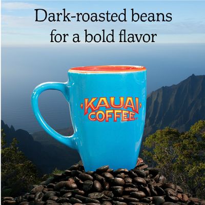 Kauai Coffee Koloa Estate Dark Roast - Ground Coffee, 10 oz Package