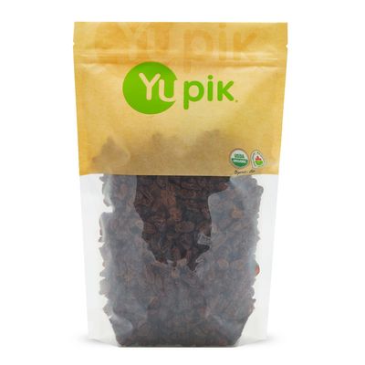 Yupik Organic Thompson Raisins, 2.2 lb, Gluten-Free, Kosher, Non-GMO, Vegan, Dried Fruits, Naturally Sweet, No Added Sugar, Seedless, Healthy Snacks, Fruity Topping &amp; Inclusion, Ideal for Baking