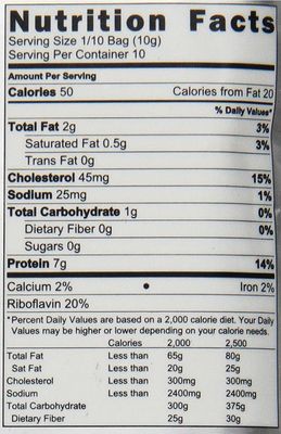 Cricket powder made of 100% Cricket (.22 lb)