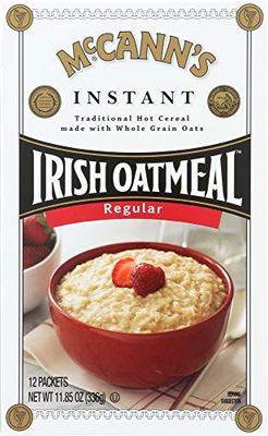 McCann&#39;s Irish Oatmeal, Instant Oatmeal, Regular, 12 Packets, 28 g Each (Pack of 3)