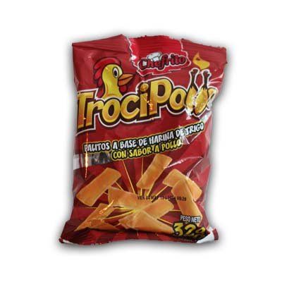 Trocipollo Chefrito Chicken Flavor Chips 12 Bags 32g_AB