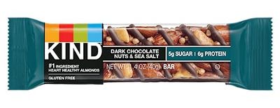 Kind Dark Chocolate Nuts and Sea Salt bar, 1.4 Ounce