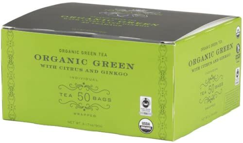 Harney &amp; Sons Green Citrus and Ginkgo 50 Teabags