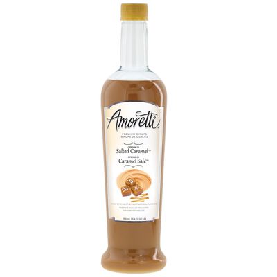 Amoretti Premium Crema Di Salted Caramel Syrup, 25.4 fluid Ounce
