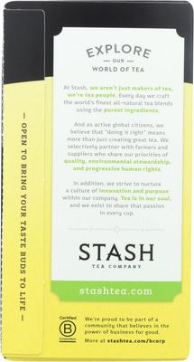 Stash Herbal Tea Meyer Lemon, 20 Count Box (3 Pack)