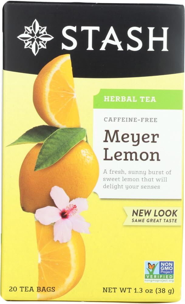 Stash Herbal Tea Meyer Lemon, 20 Count Box (3 Pack)