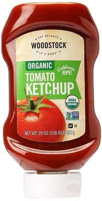 Woodstock Organic Tomato Ketchup - Case of 12 - 20 oz.