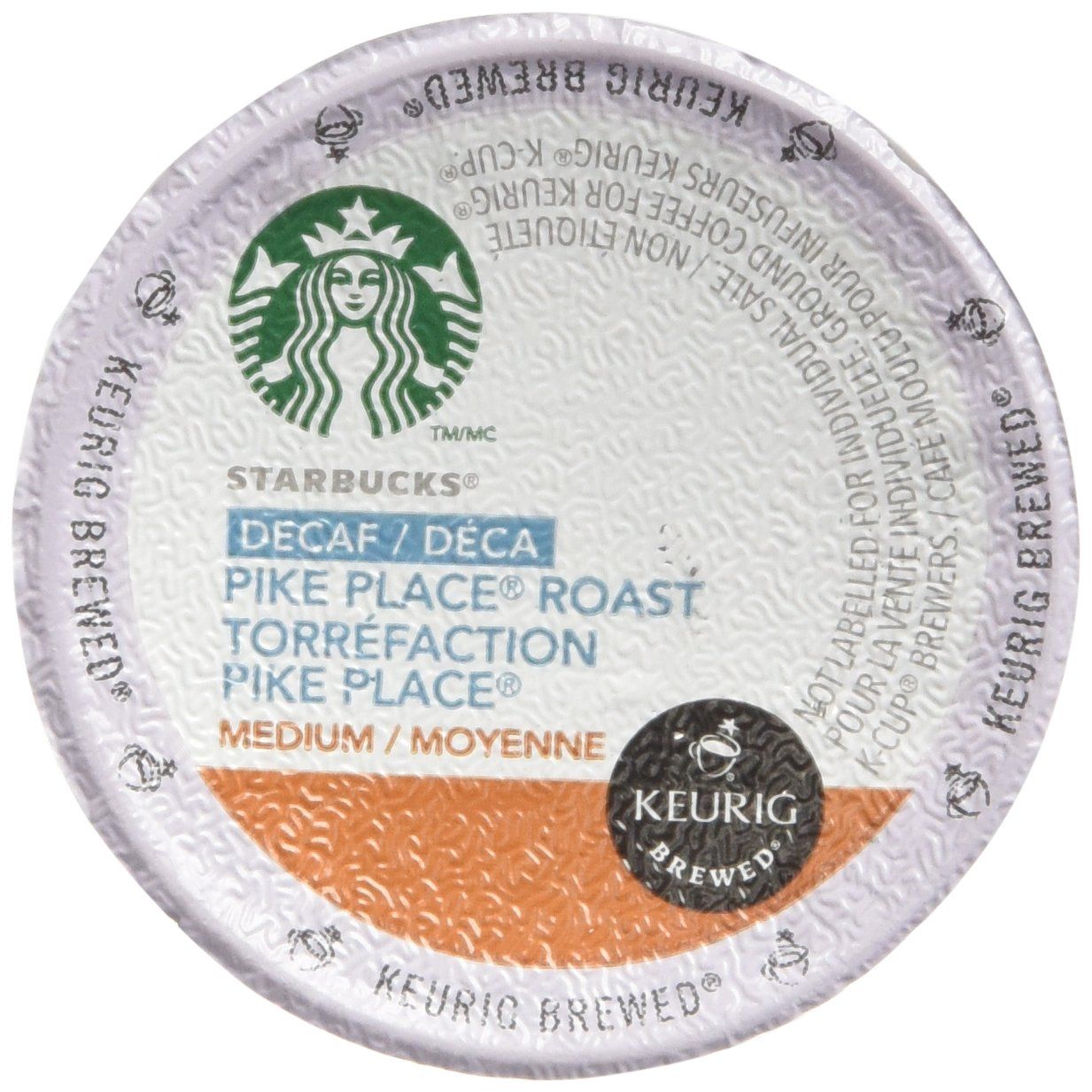 Starbucks Decaf Pike Place Roast 48 K-Cups