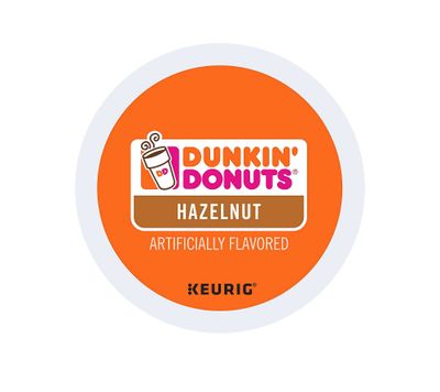 Dunkin' Hazelnut Coffee 16 Count K-Cup Pods (Packaging May Vary)