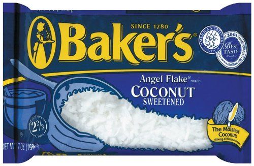Baker&#39;s Angel Flake Coconut, 7-Ounce Bags (Pack of 5)