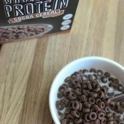 Protein Cereal, Low Carb Cereal, High Protein Cereal, 15g Protein, 5g Net Carbs, High Performance Cereal, 5 Individual Macro-Controlled Packages (Cocoa)