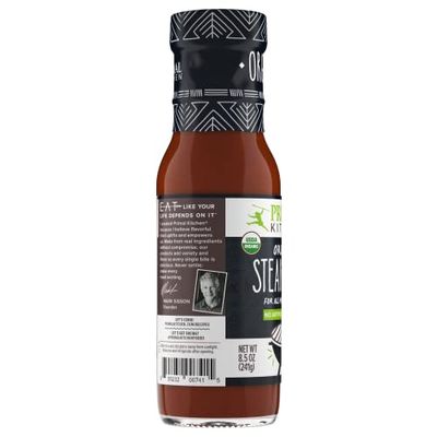 Primal Kitchen Organic Steak Sauce and Marinade, 8.5 OZ