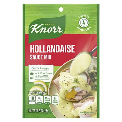 Knorr Sauce Mix Sauces For Simple Meals and Sides Hollandaise No Artificial Flavors, No Added MSG 0.9 oz