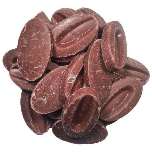 Valrhona 4658 Jivara 40% Milk Chocolate Baking Feves from OliveNation, Creamy Melting Discs - 1/2 lb
