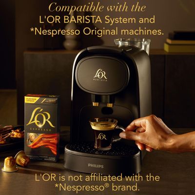 L'OR Espresso Capsules, 30 Count Variety Pack Vanilla/Chocolate/Caramel, Single-Serve Aluminum Coffee Capsules Compatible with the L'OR BARISTA System & *Nespresso Original Machines