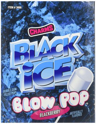 CHARMS (BLACK ICE) BLOW POP 48count
