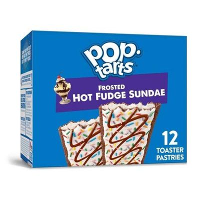 Pop-Tarts Breakfast Toaster Pastries, Frosted Hot Fudge Sundae Flavored, 20.3 oz (12 Count)
