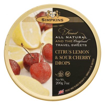 Simpkins Citrus Lemon &amp; Sour Cherry 200g