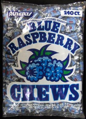 Alberts Blue Rasbperry Chews