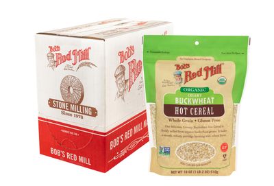 Bob&#39;s Red Mill CEREAL BKWHT CRMY ORG HOT, 18 Ounce, Pack of 4