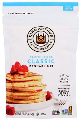 King Arthur Pancake Mix, 6 Per Case, 15 Ounce