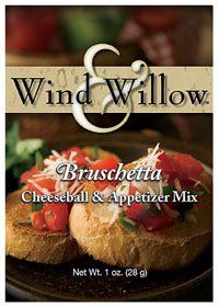 Wind &amp; Willow Bruschetta Cheeseball &amp; Appetizer Mix