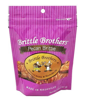 Brittle Brothers Pecan Brittle, 5 Ounce