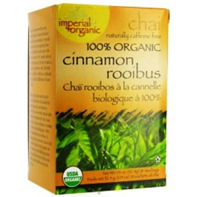 Uncle Lee&#39;s Imperial Organic Tea - Chai With Cinnamon Rooibos, 18-Count (Pack of 4)