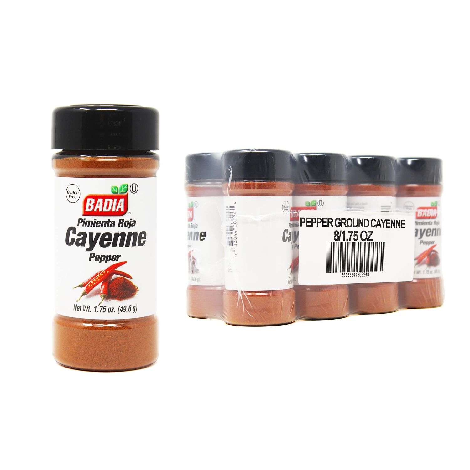 Badia Pepper Ground Cayenne, 1.75 Oz (Pack Of 8)