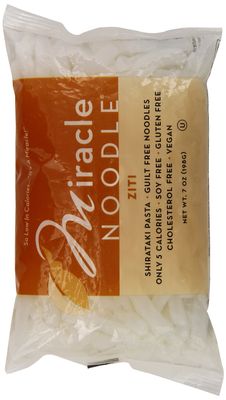 Miracle Noodle, Pasta Shirataki Ziti, 7 Ounce