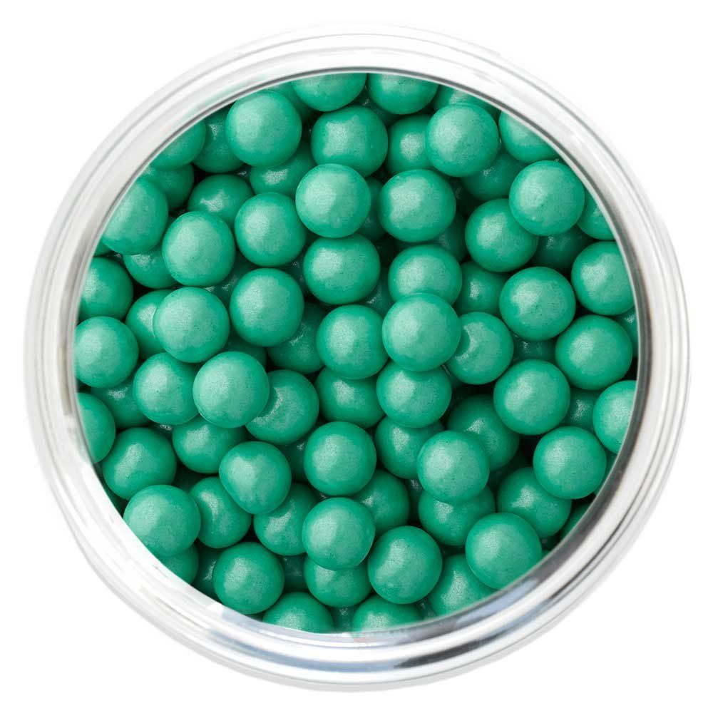 Sixlets Chocolate Balls Shimmer Turquoise 2 Pounds