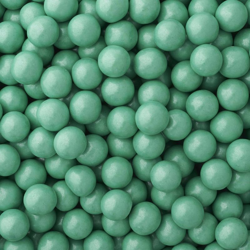 Sixlets Chocolate Balls Shimmer Turquoise 2 Pounds