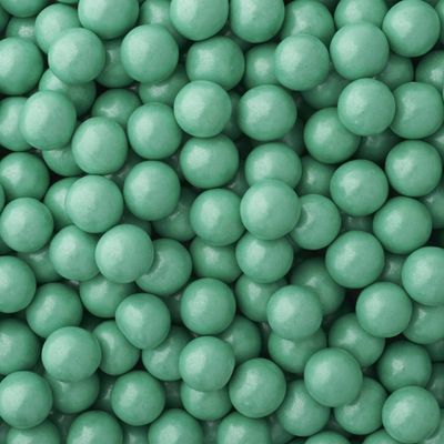 Sixlets Chocolate Balls Shimmer Turquoise 2 Pounds