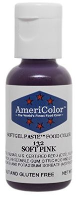 Americolor Soft Gel Paste Food Color, 3/4-Ounce, Soft Pink